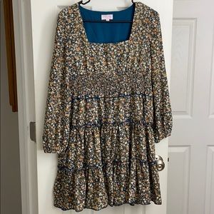 Pink Lily baby doll dress